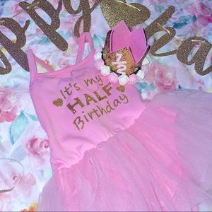 SOLD‼️ Baby girl half birthday bundle